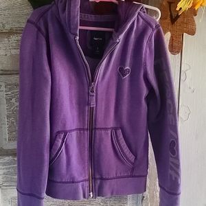 Hoodie Jacket girls size 8 med